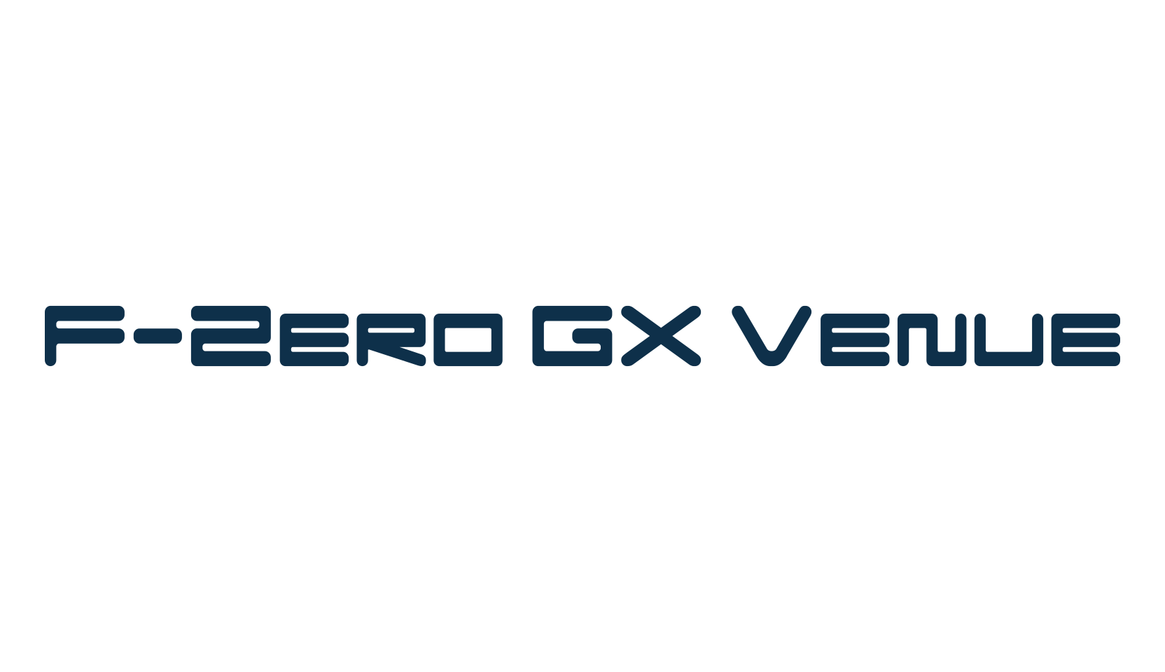 F-Zero GX Venue, techno sci-fi font preview