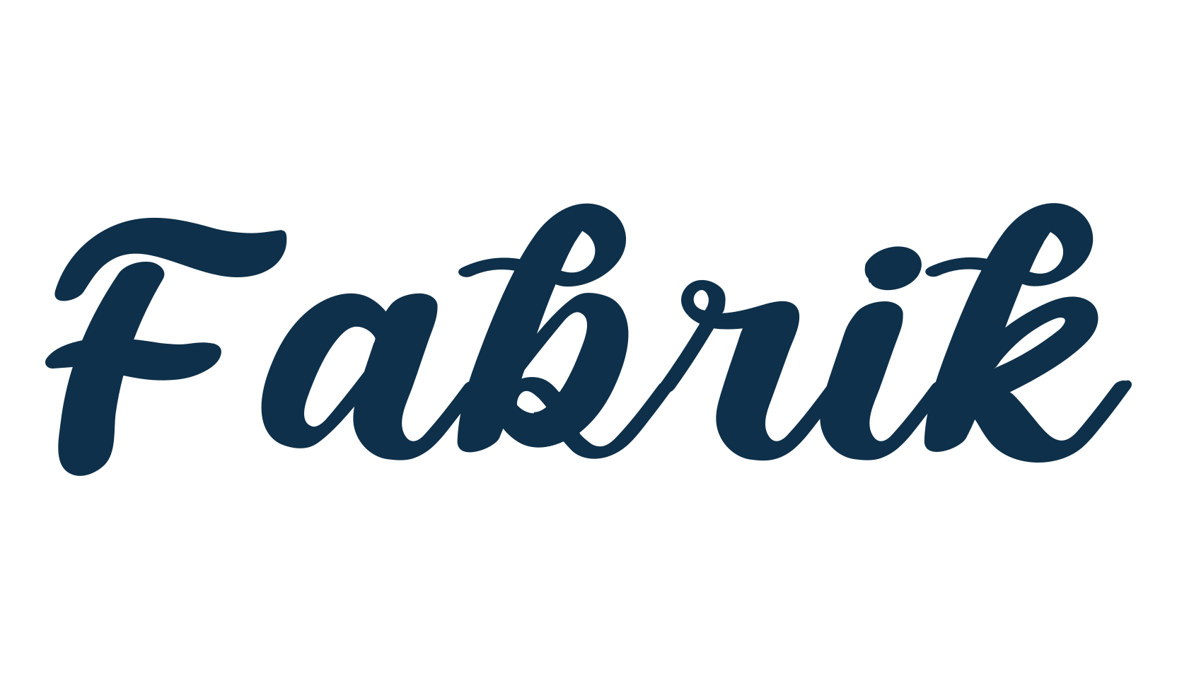 Fabrik (fabrik-3), fancy various decorative script calligraphy font preview