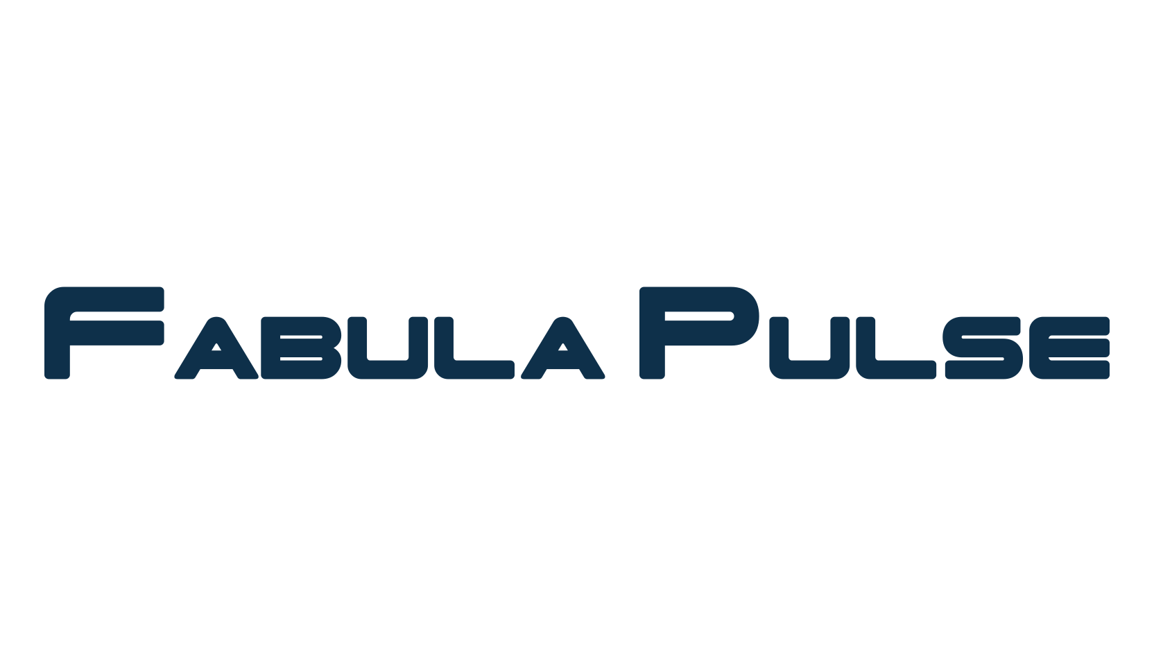 Fabula Pulse, techno sci-fi font preview