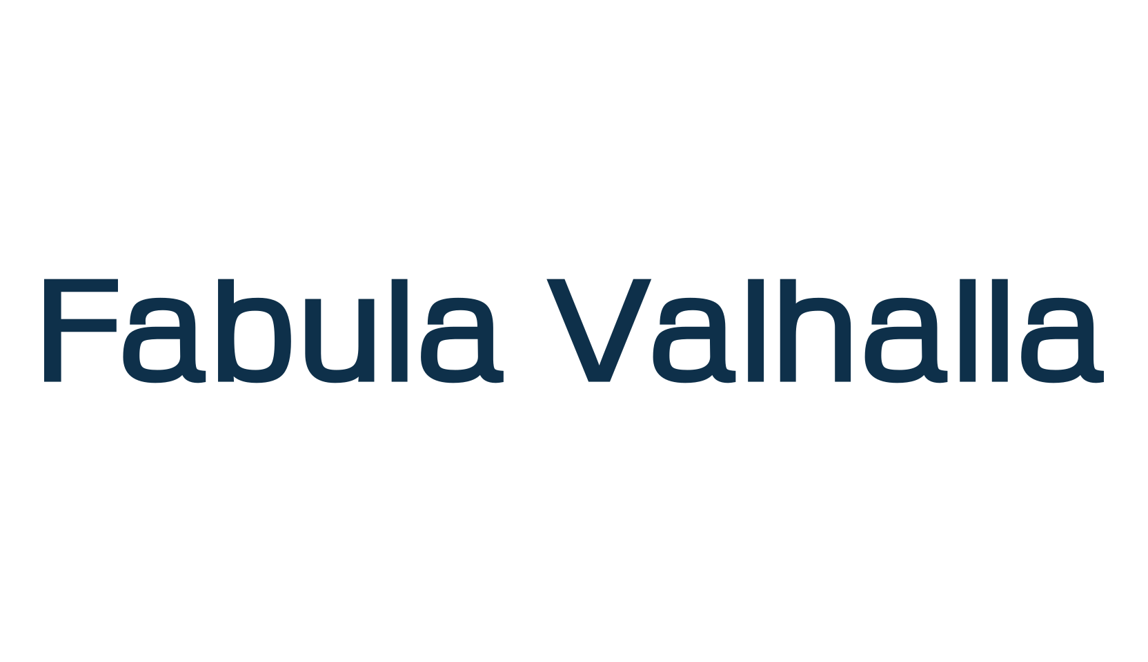 Fabula Valhalla, sans serif font preview
