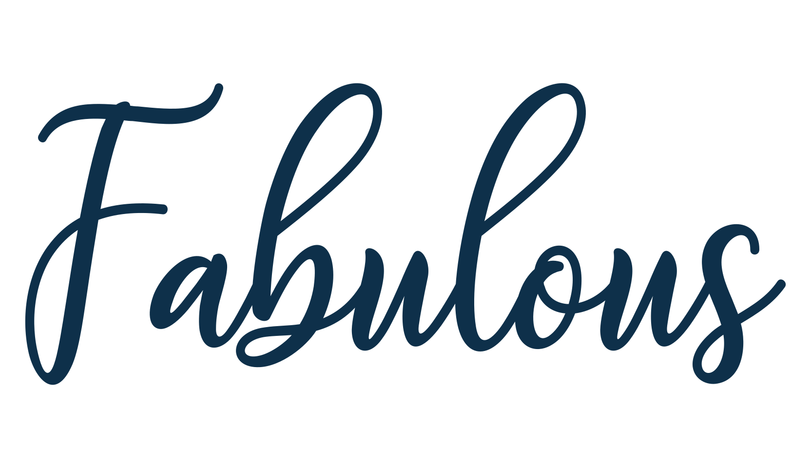 Fabulous (fabulous-4), script calligraphy fancy decorative font preview