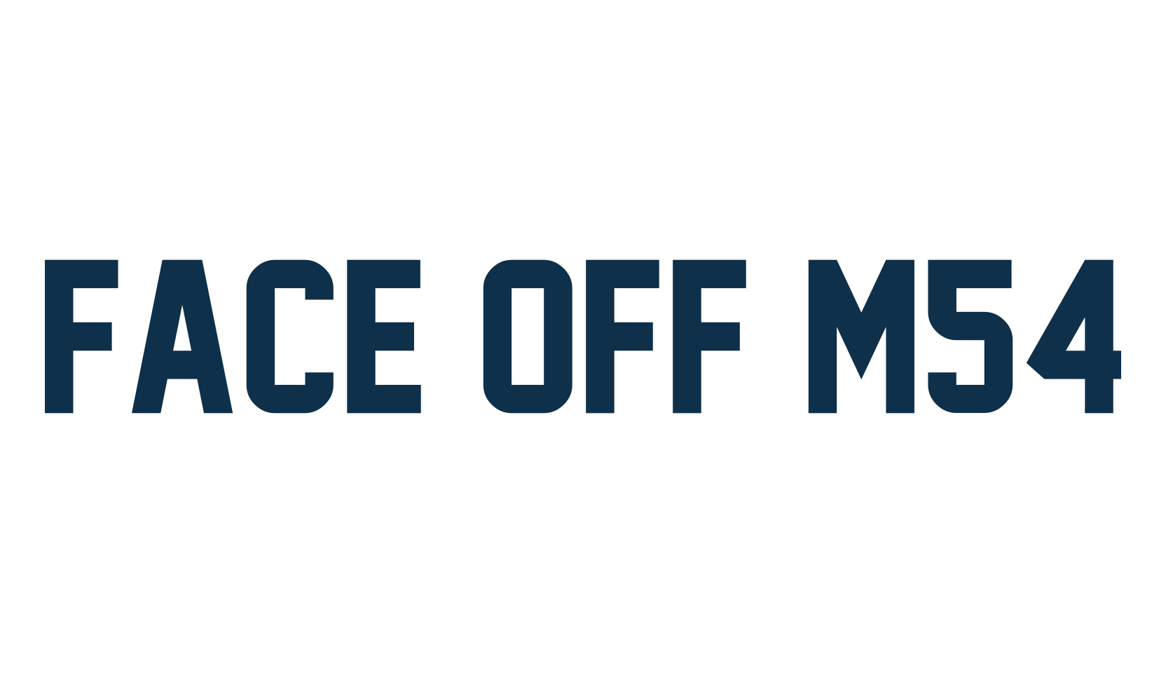 Face Off M54, fancy old school decorative font preview