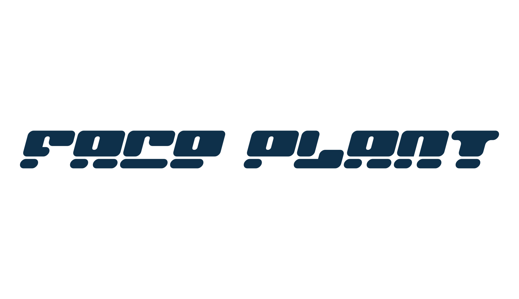 Face Plant, sci-fi font preview