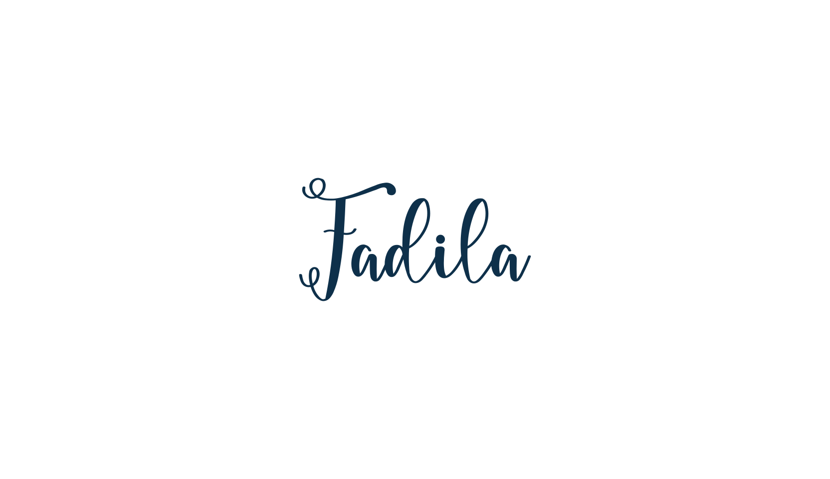Fadila, display market font preview