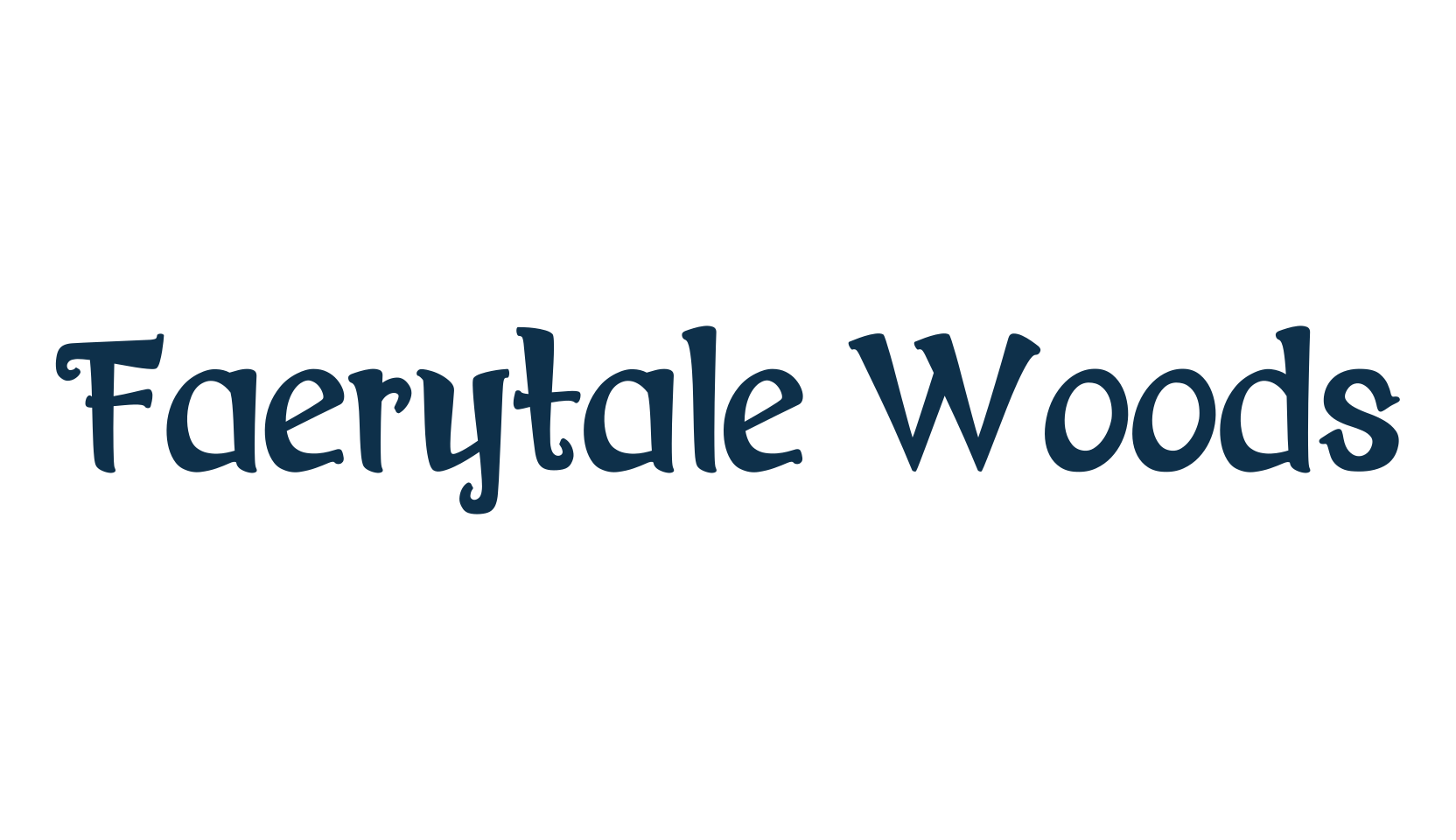 Faerytale Woods, fancy various decorative font preview