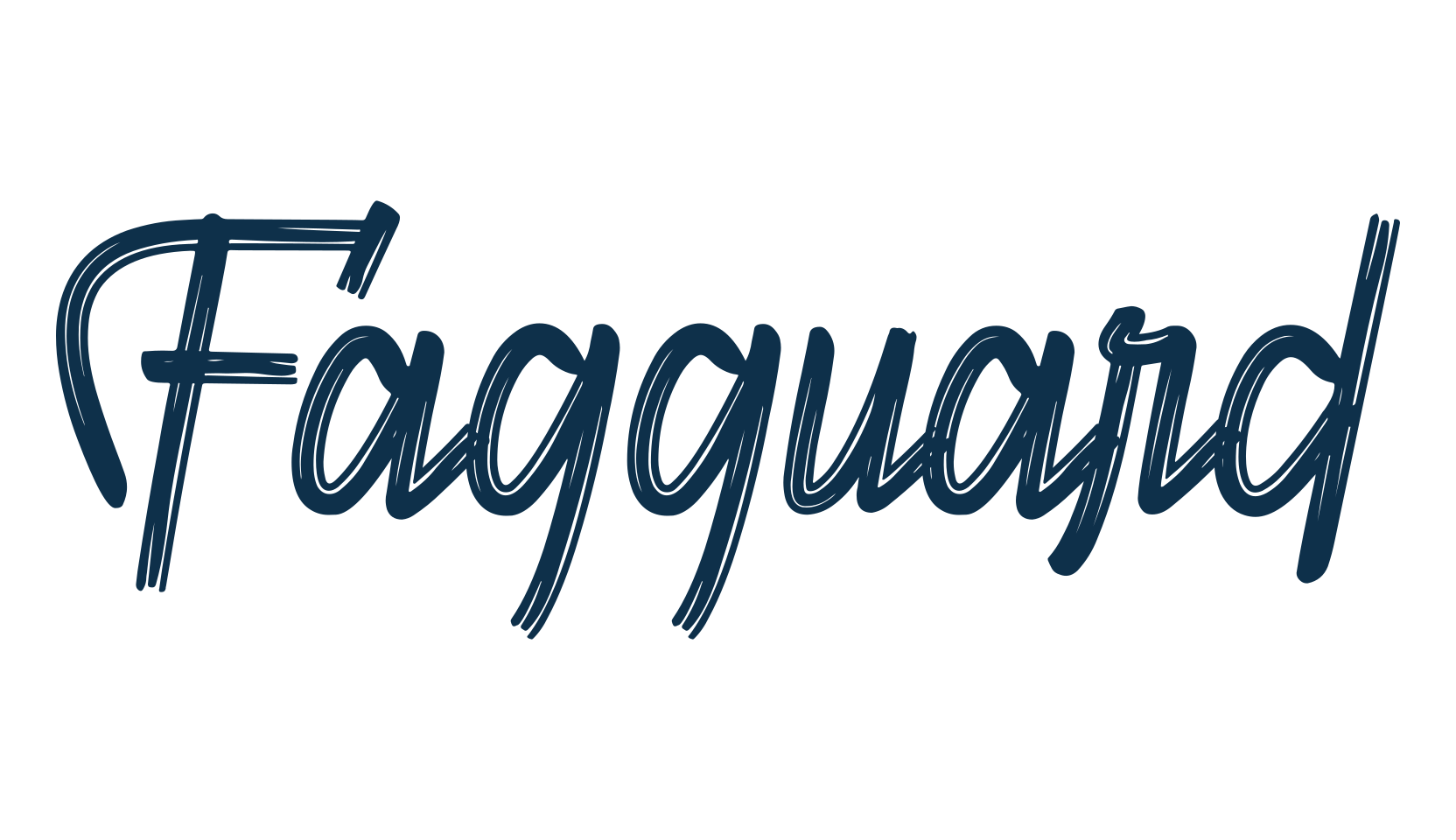 Fagguard, fancy decorative font preview