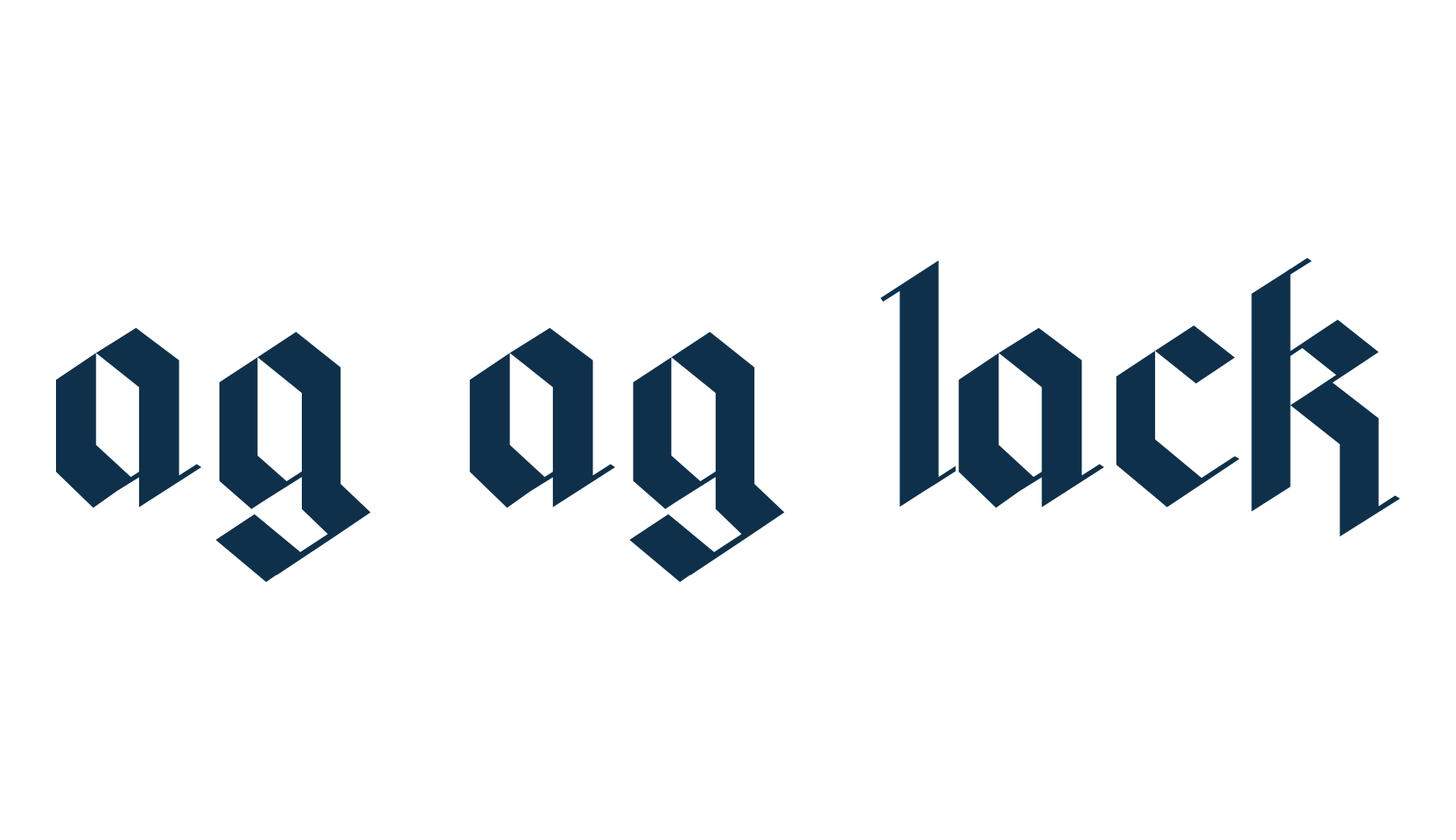 Fag Hag Black, gothic modern font preview