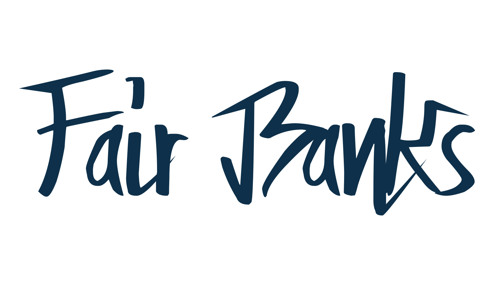 Fair Banks, graffiti font preview
