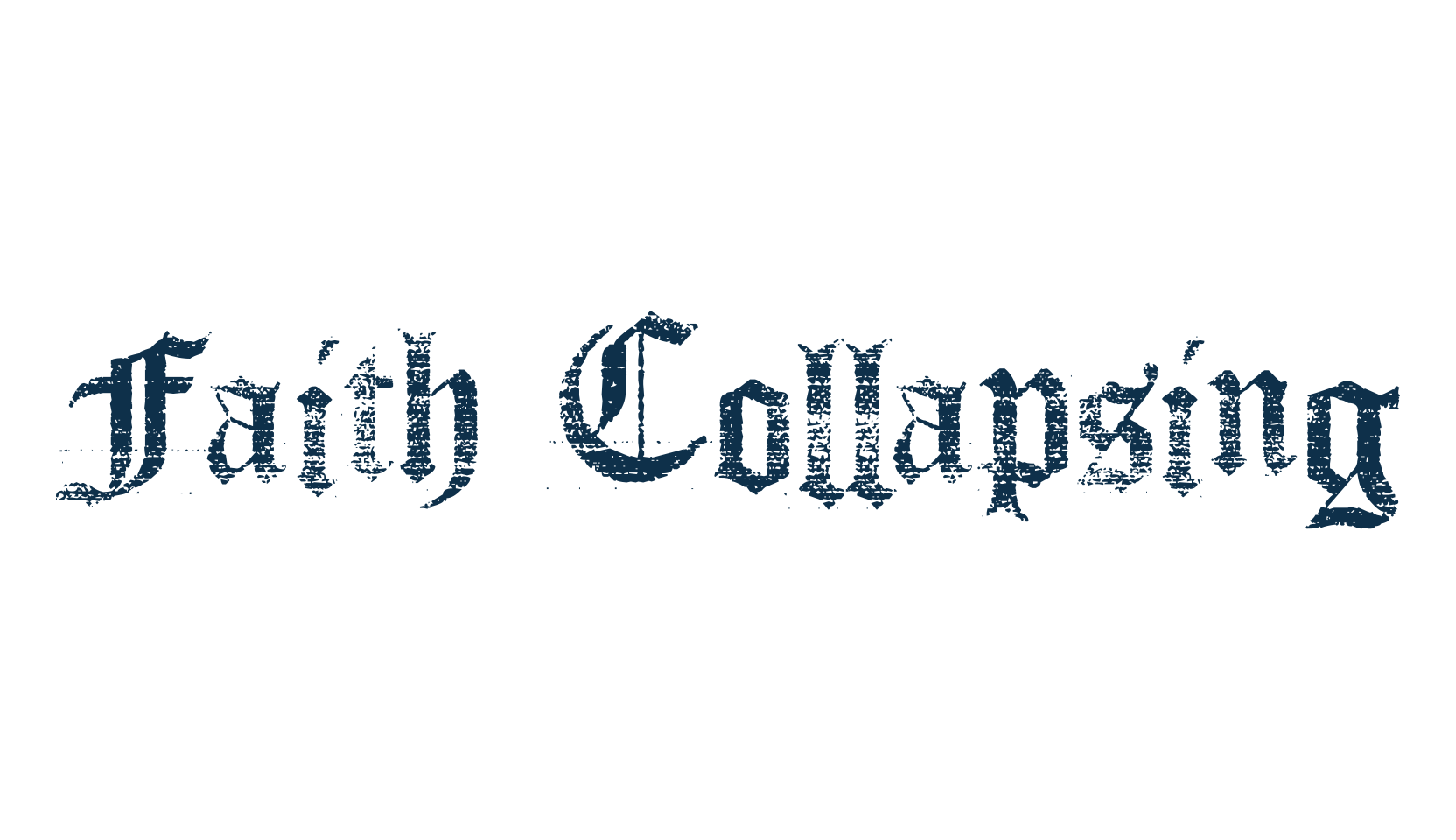 Faith Collapsing, gothic medieval font preview