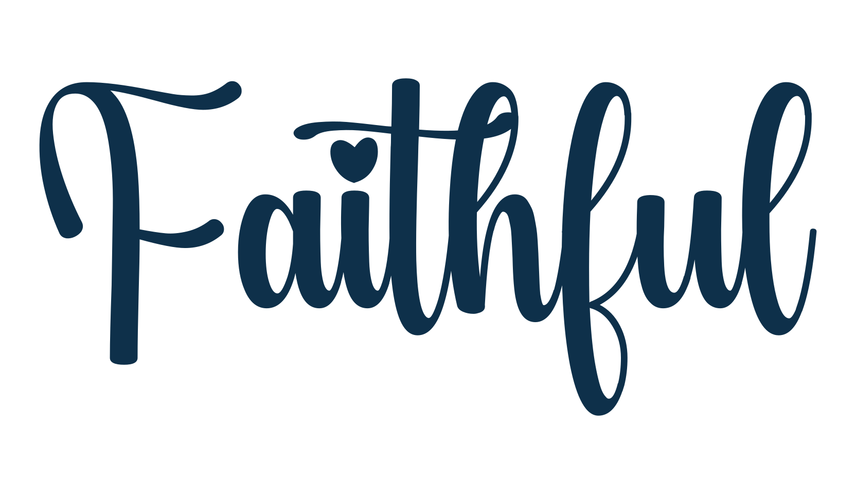 Faithful, display market font preview