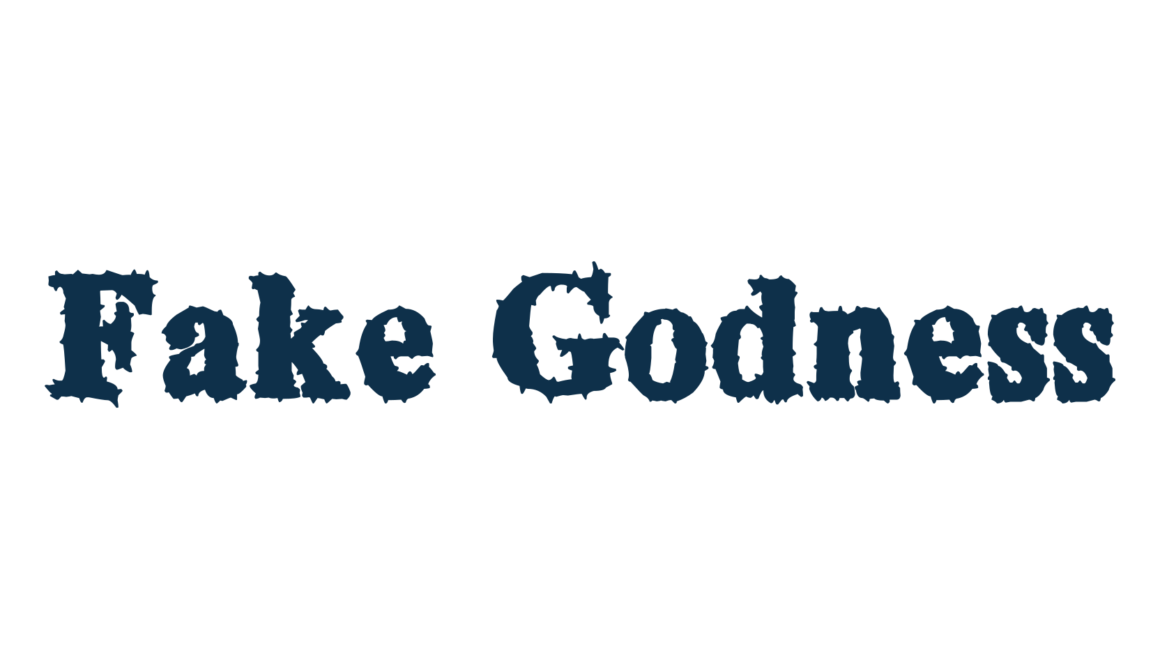 Fake Godness, fancy various gothic font preview
