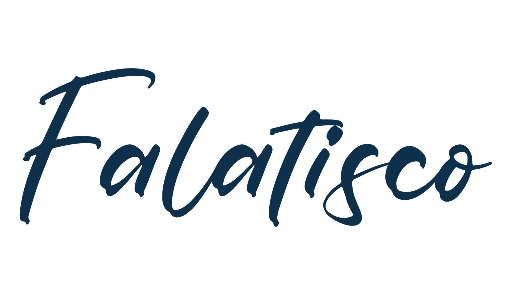 Falatisco, handwriting font preview