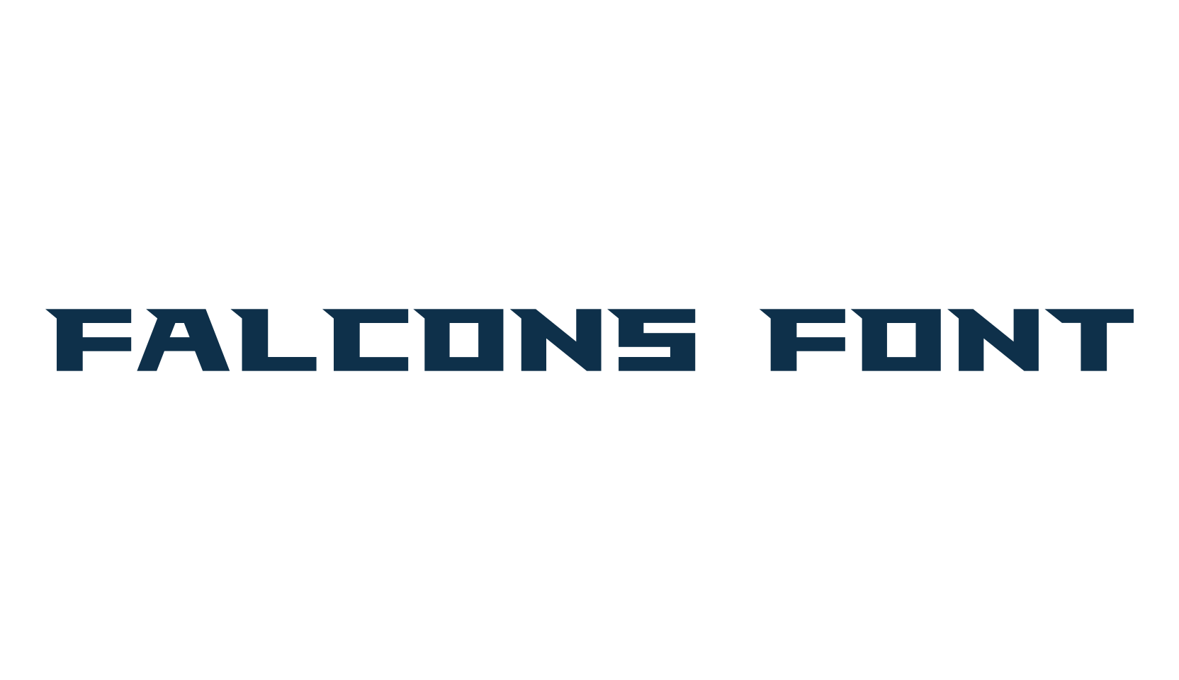 Falcons Font, various font preview