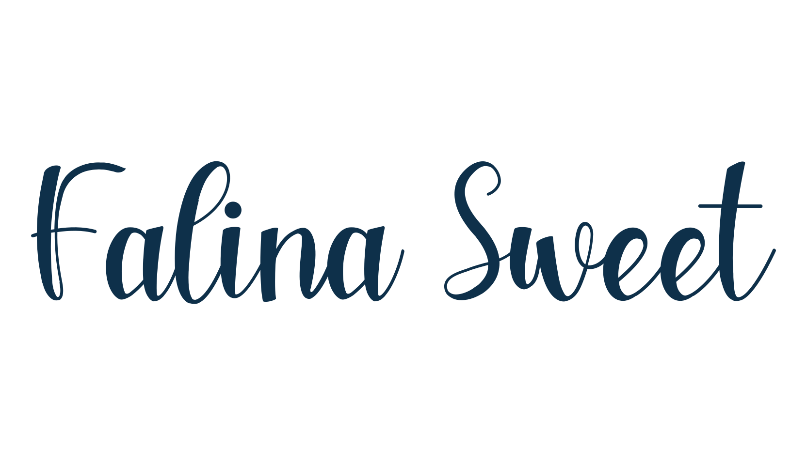 Falina Sweet, display market font preview