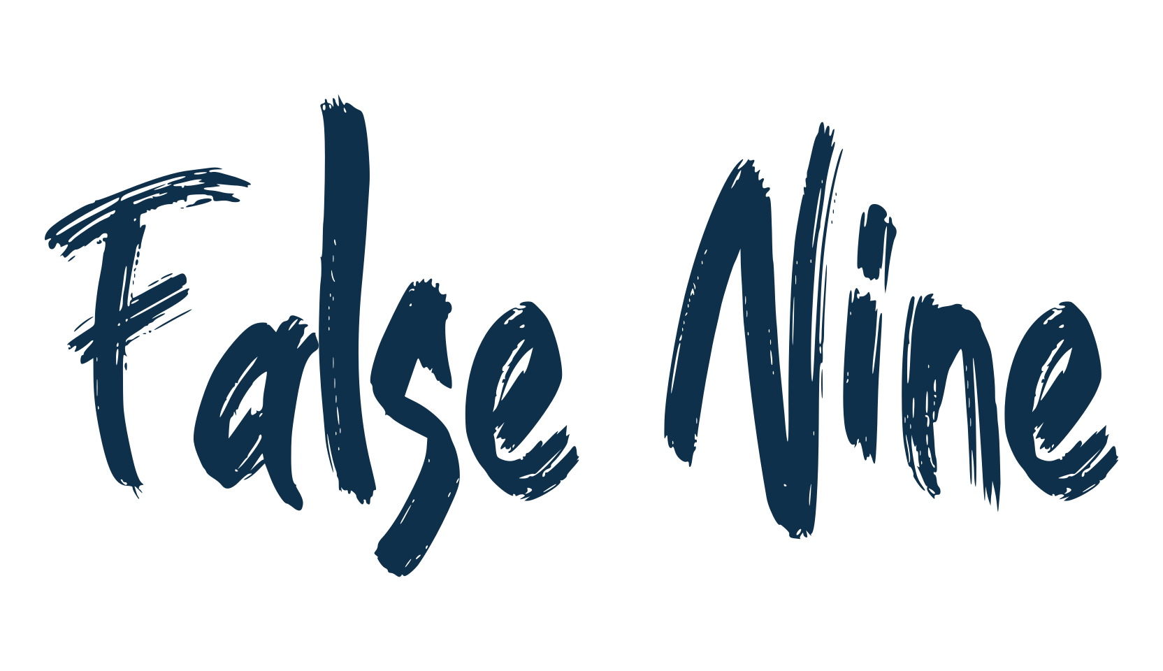 False Nine, script brush fancy decorative calligraphy font preview