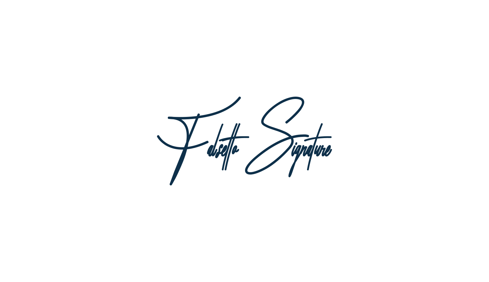Falsetto Signature, script handwritten fancy decorative calligraphy font preview
