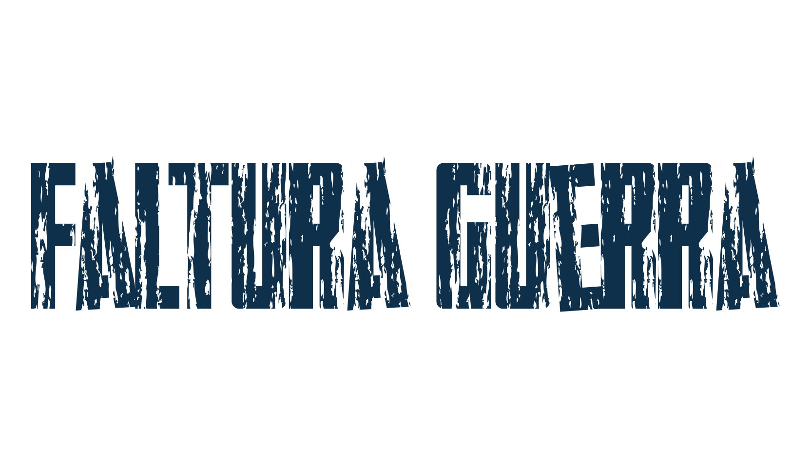 Faltura Guerra, fancy destroy decorative font preview