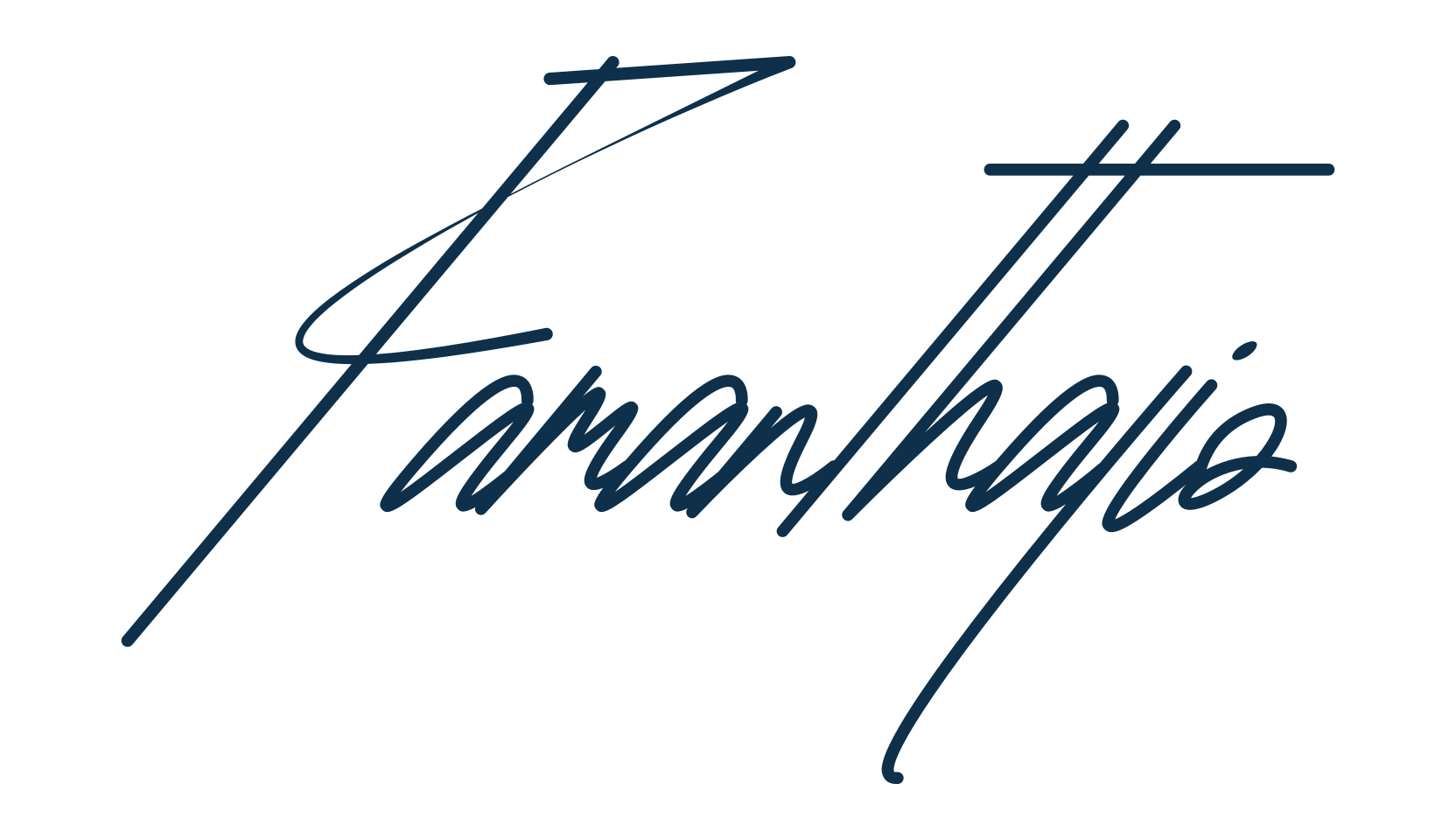 Famanthalio, script handwritten fancy decorative calligraphy font preview