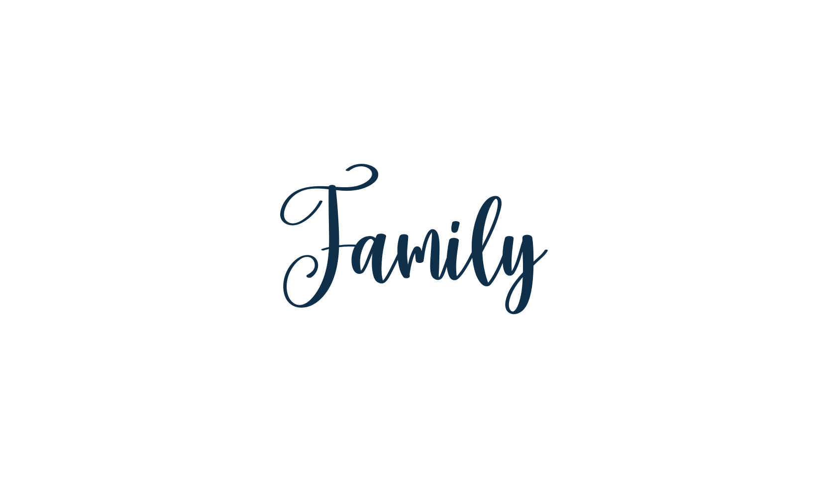 Family (family-3), script handwritten fancy decorative calligraphy font preview