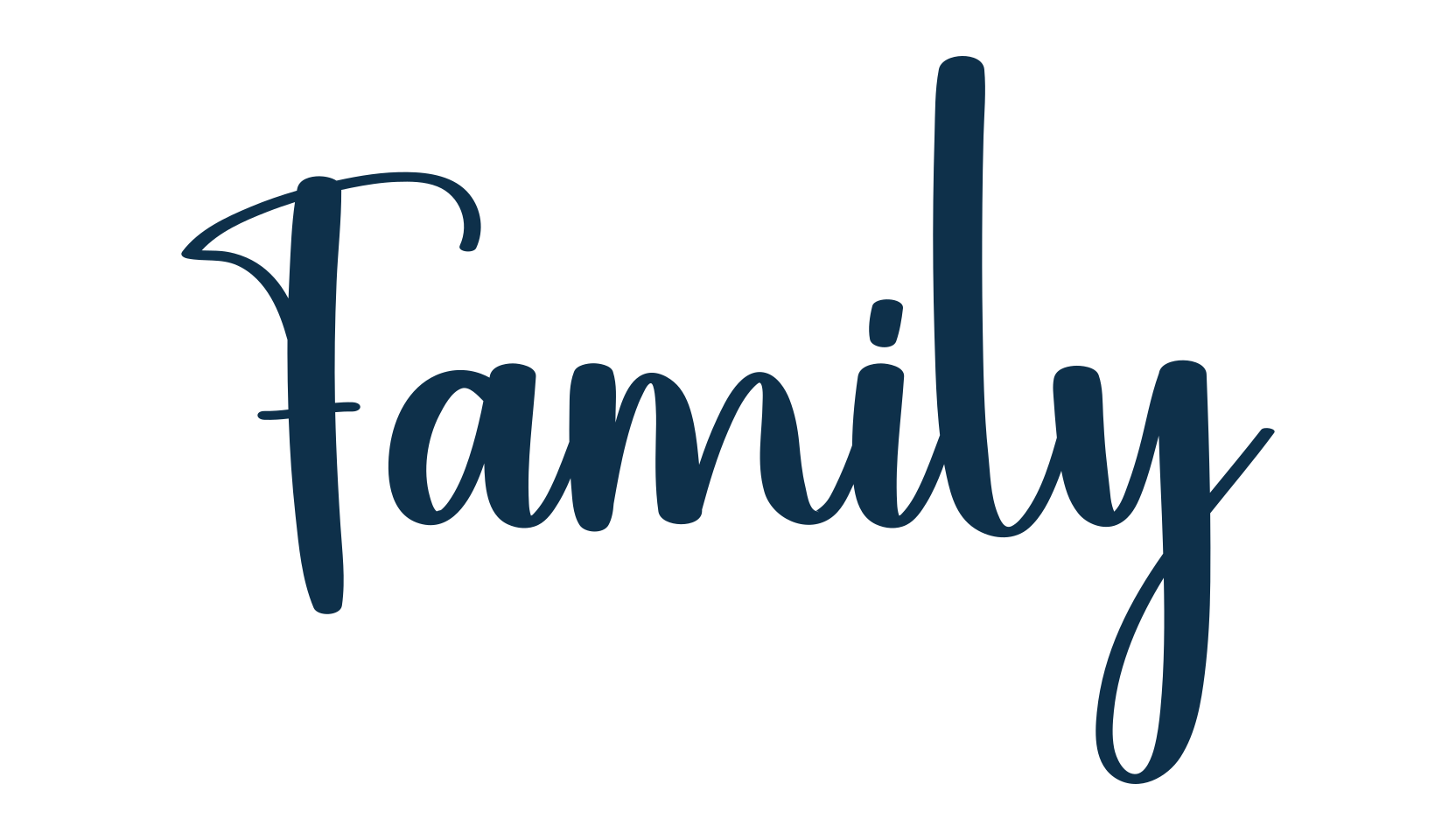 Family (family-4), script calligraphy fancy decorative font preview