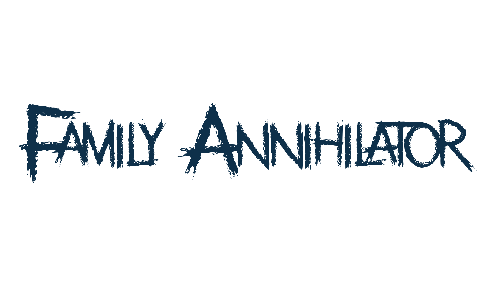 Family Annihilator, holiday halloween fancy decorative horror font preview