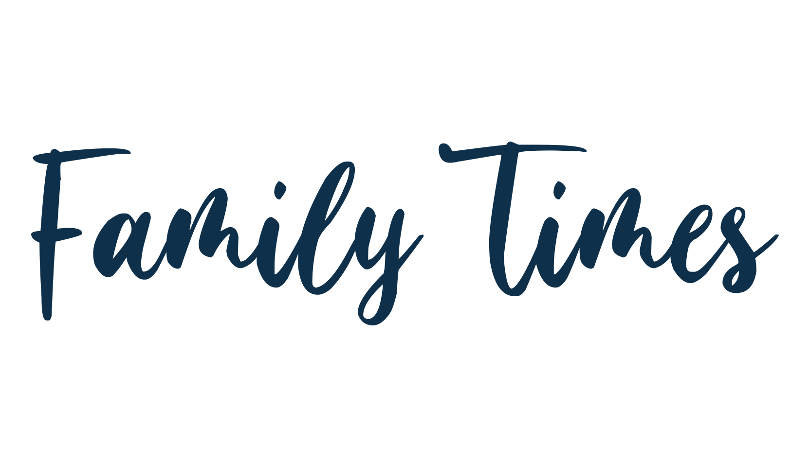 Family Times, script calligraphy fancy decorative font preview