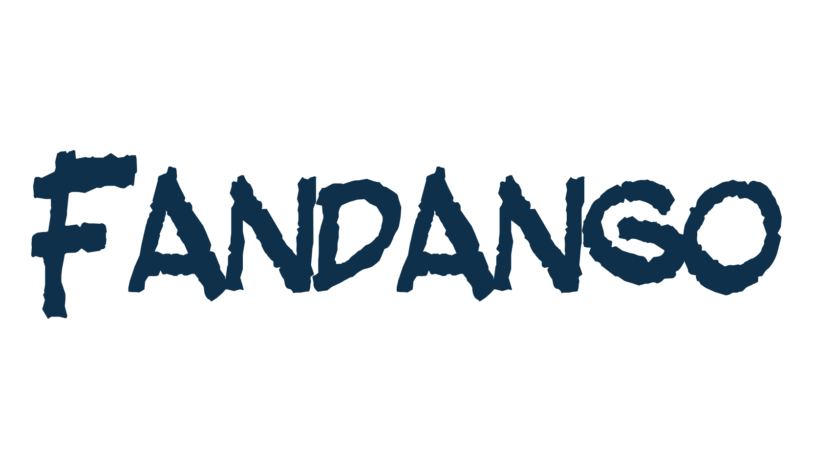 Fandango, cartoon font preview