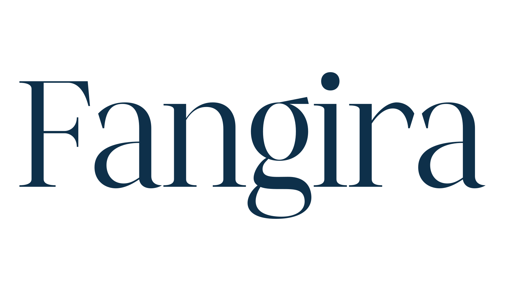 Fangira, basic serif font preview