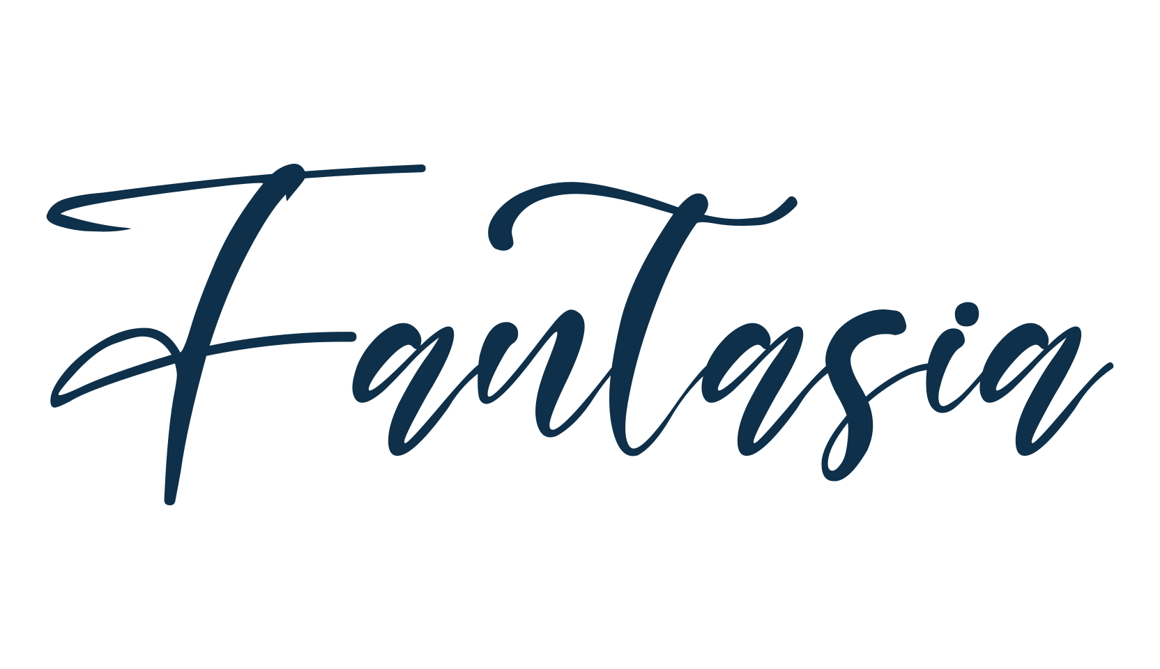 Fantasia (fantasia-2), script calligraphy fancy decorative font preview
