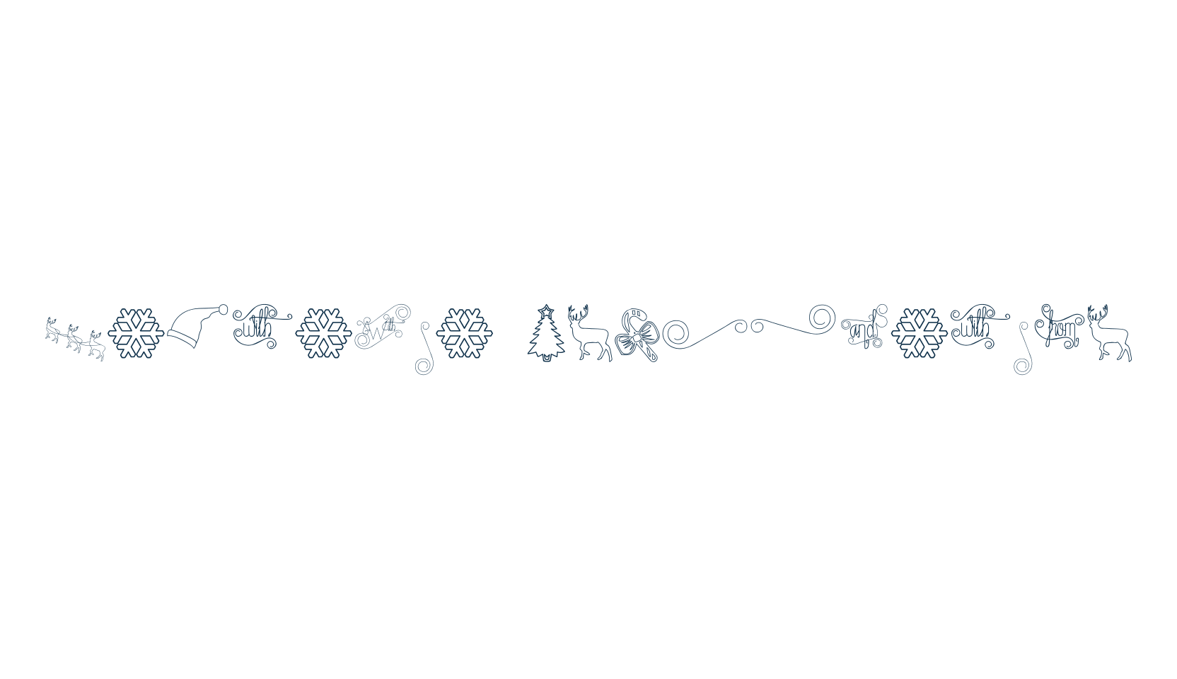 Fantasia Decorative, fancy decorative font preview