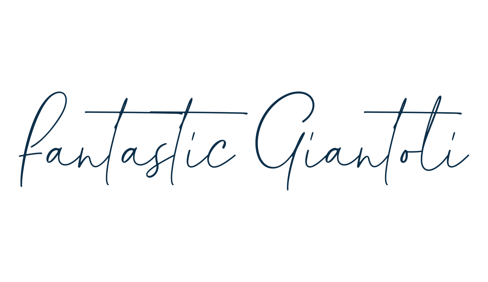 Fantastic Giantoli, script handwritten fancy decorative calligraphy font preview