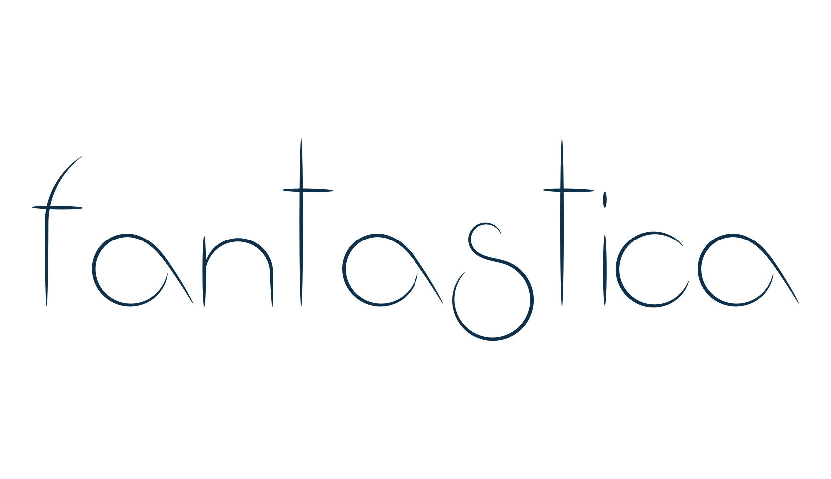 Fantastica, various font preview