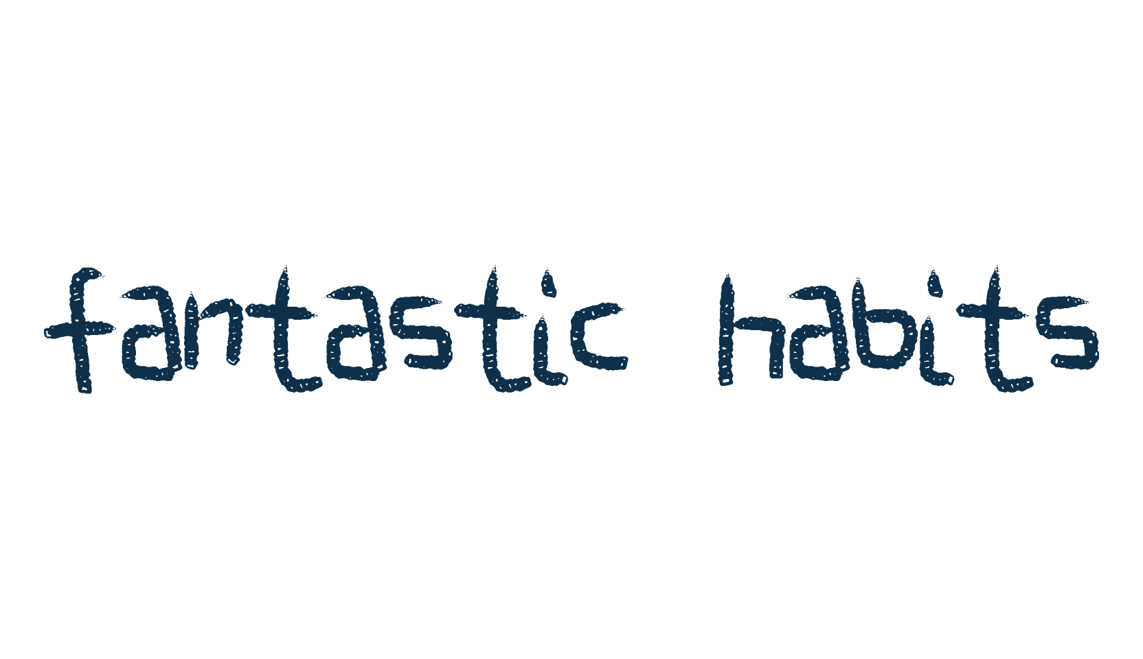 Fantastic Habits, fancy various decorative font preview
