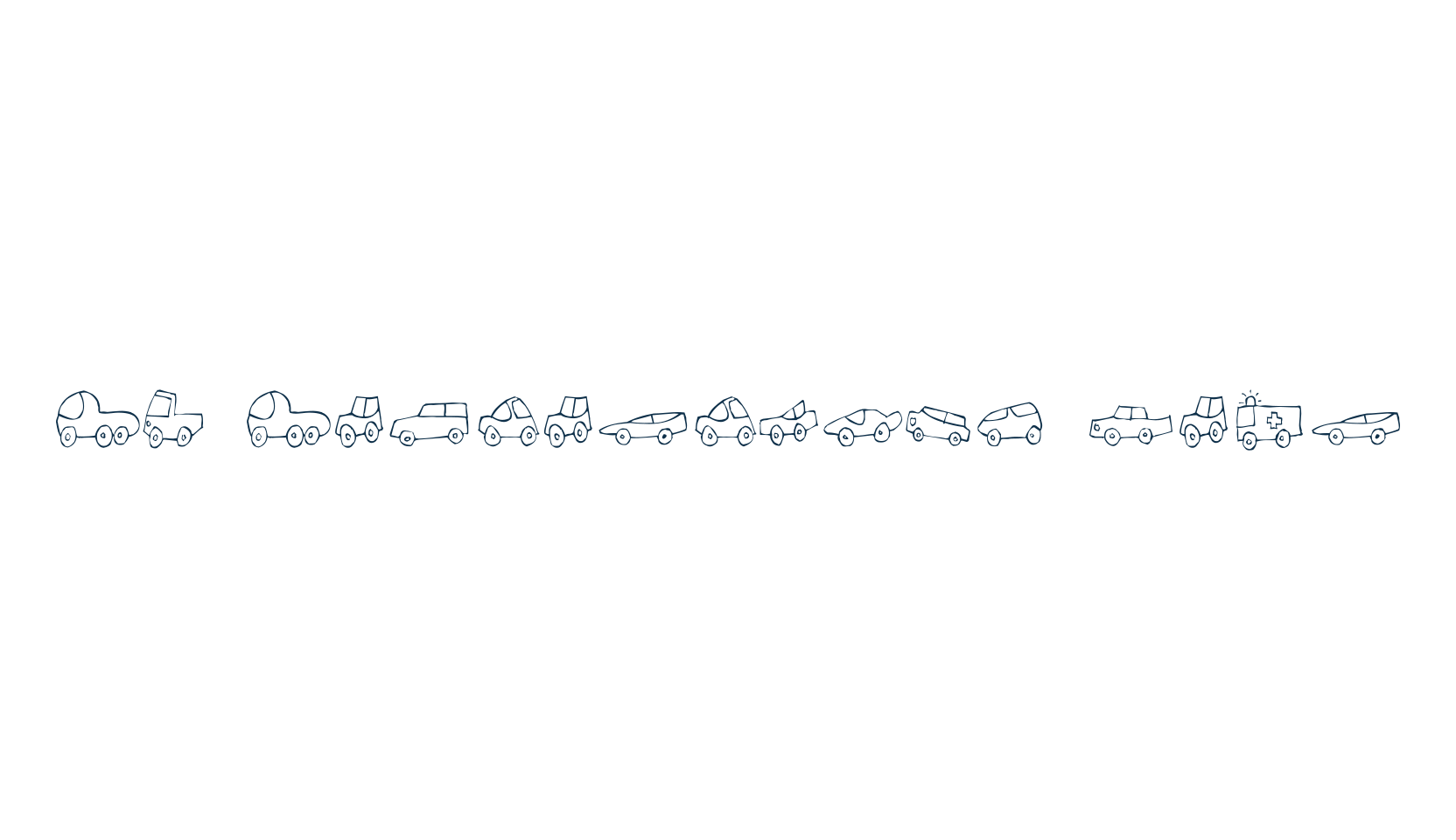 FE Fantastique Cars, display market font preview