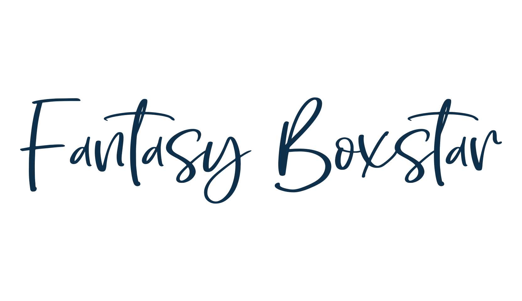 Fantasy Boxstar, handwriting font preview