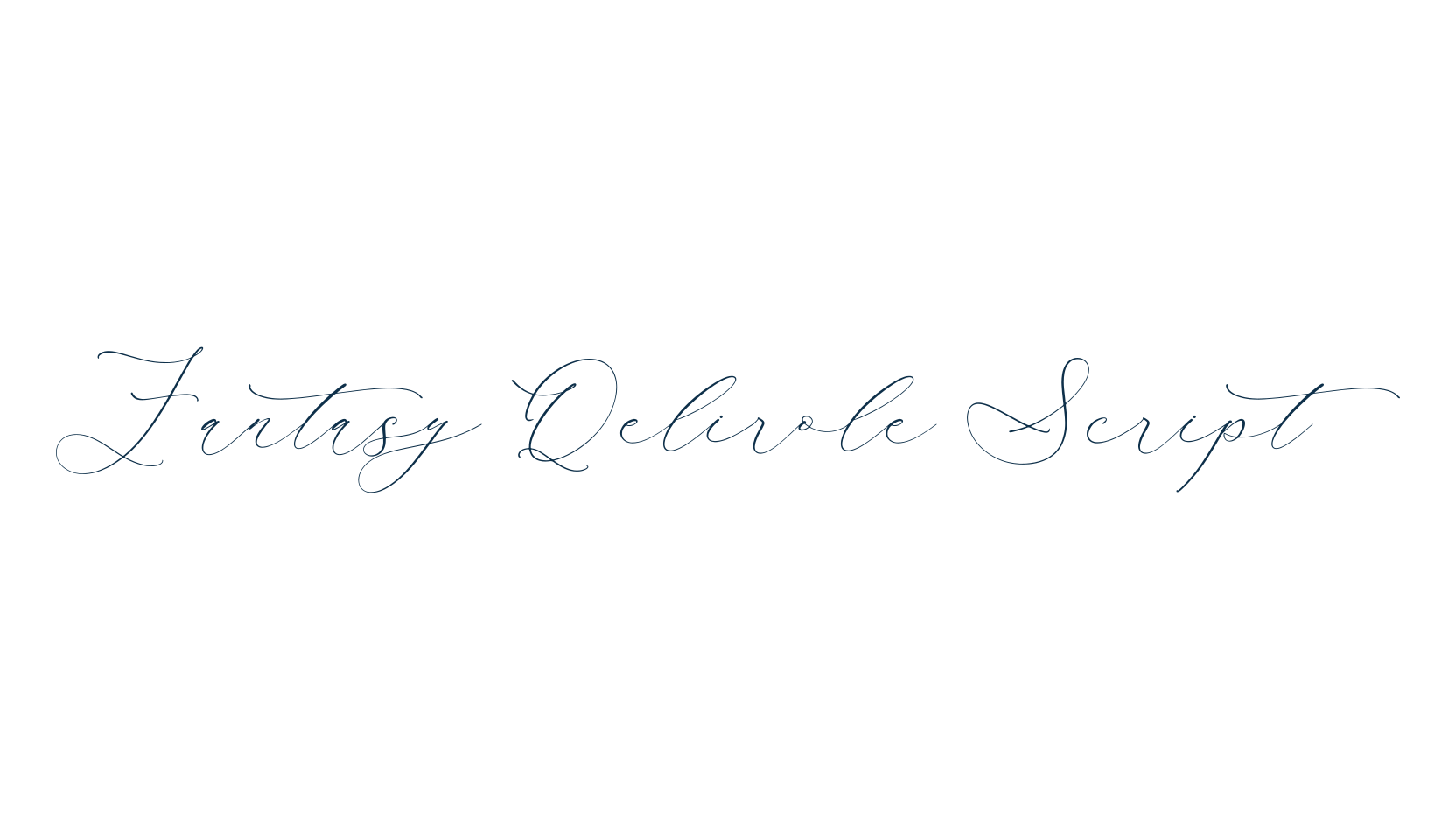 Fantasy Qelirole Script, handwriting font preview
