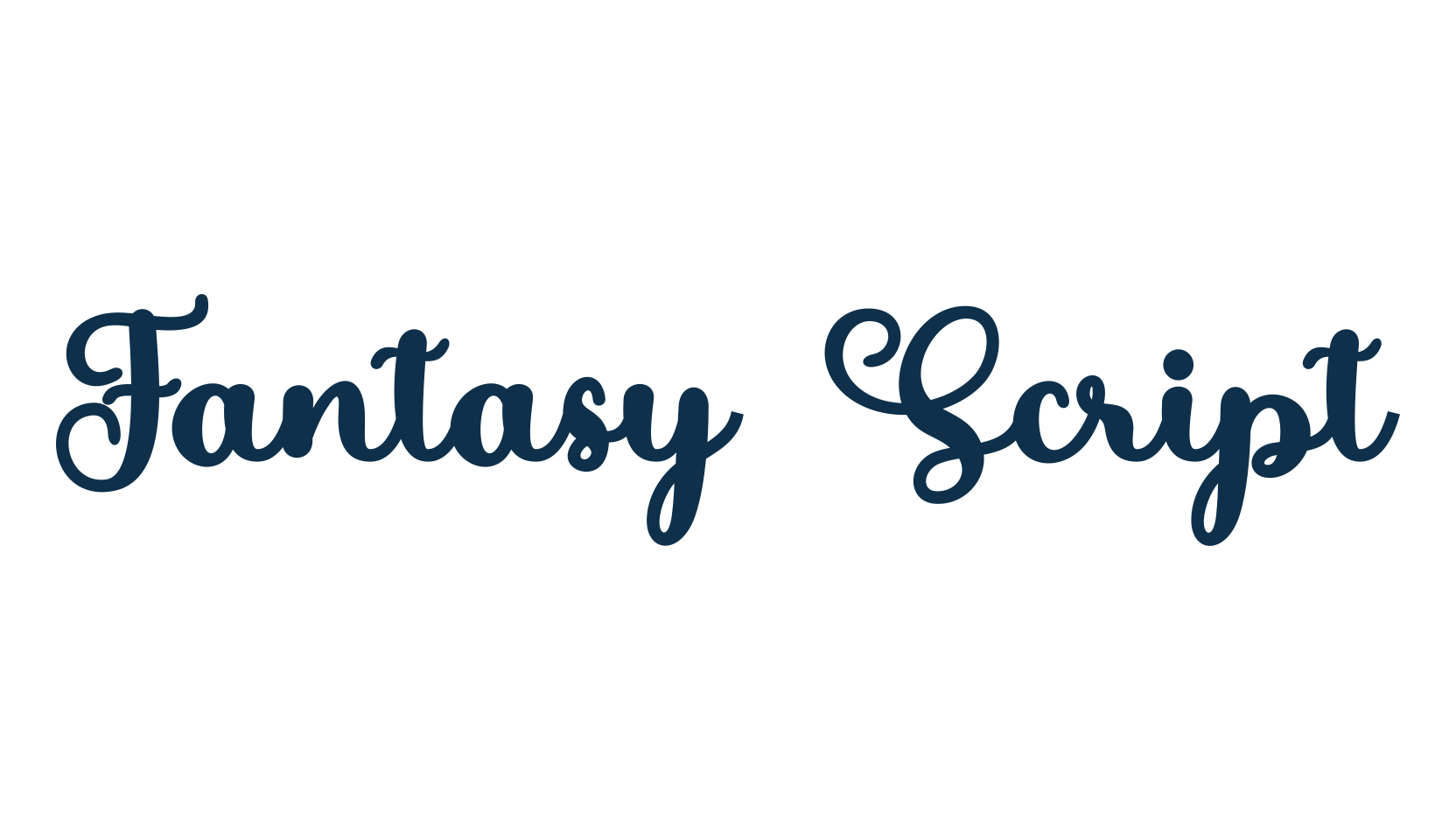 Fantasy Script, script calligraphy fancy decorative font preview