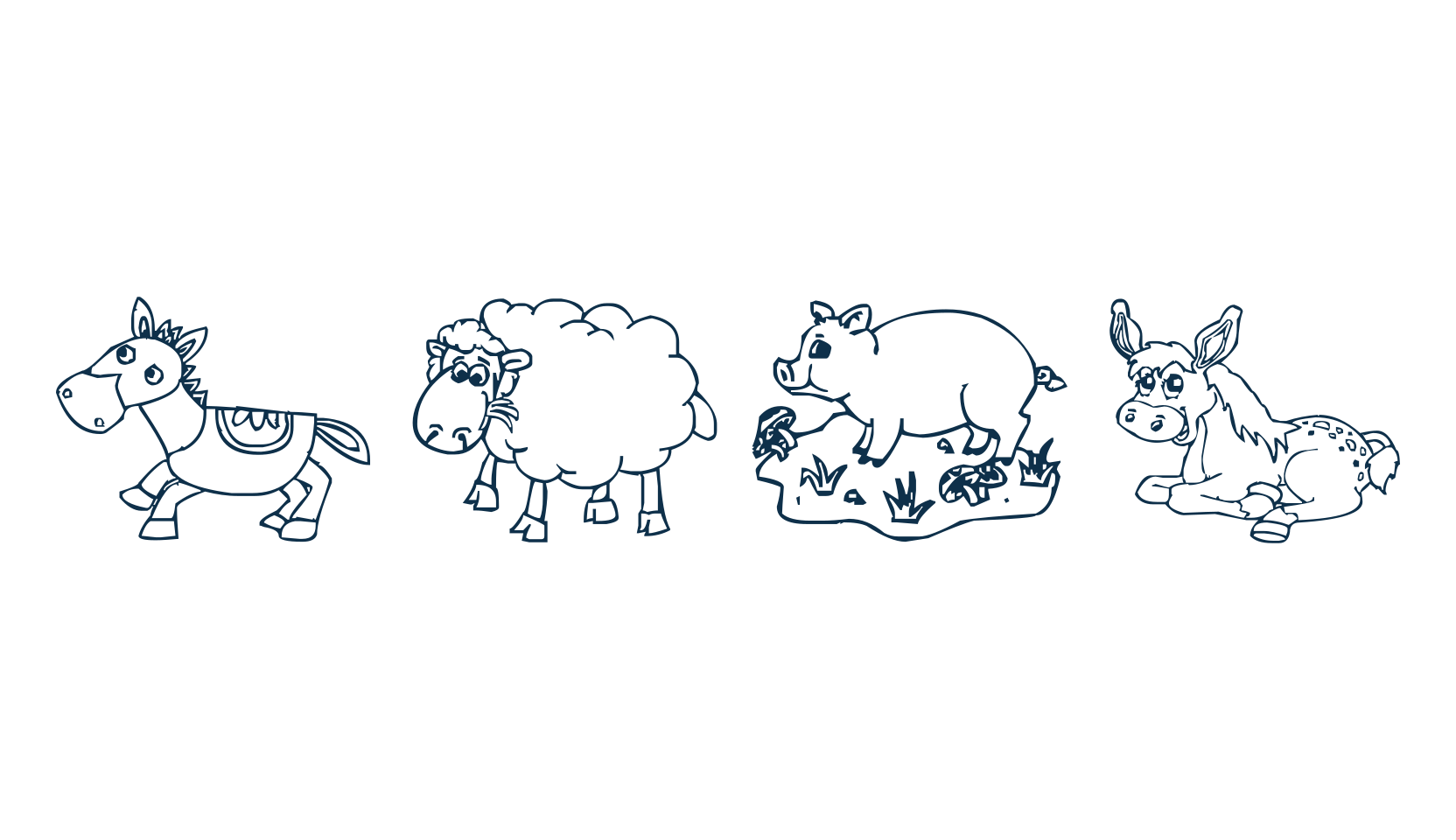 Farm (farm-2), fancy decorative font preview