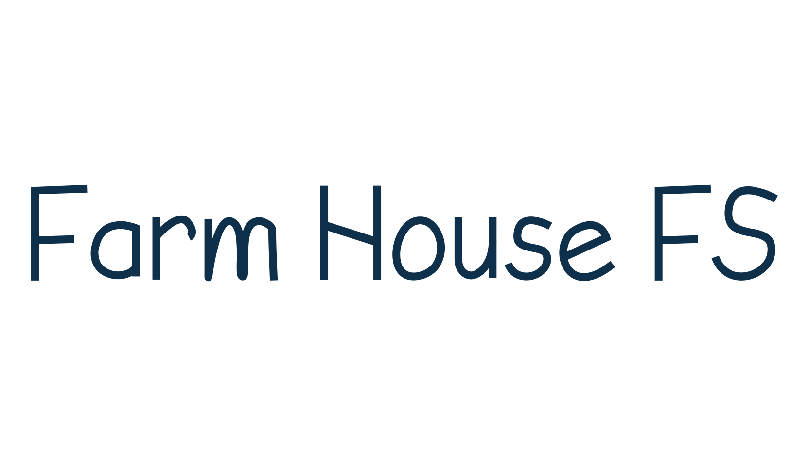 Farm House FS, fancy various decorative font preview