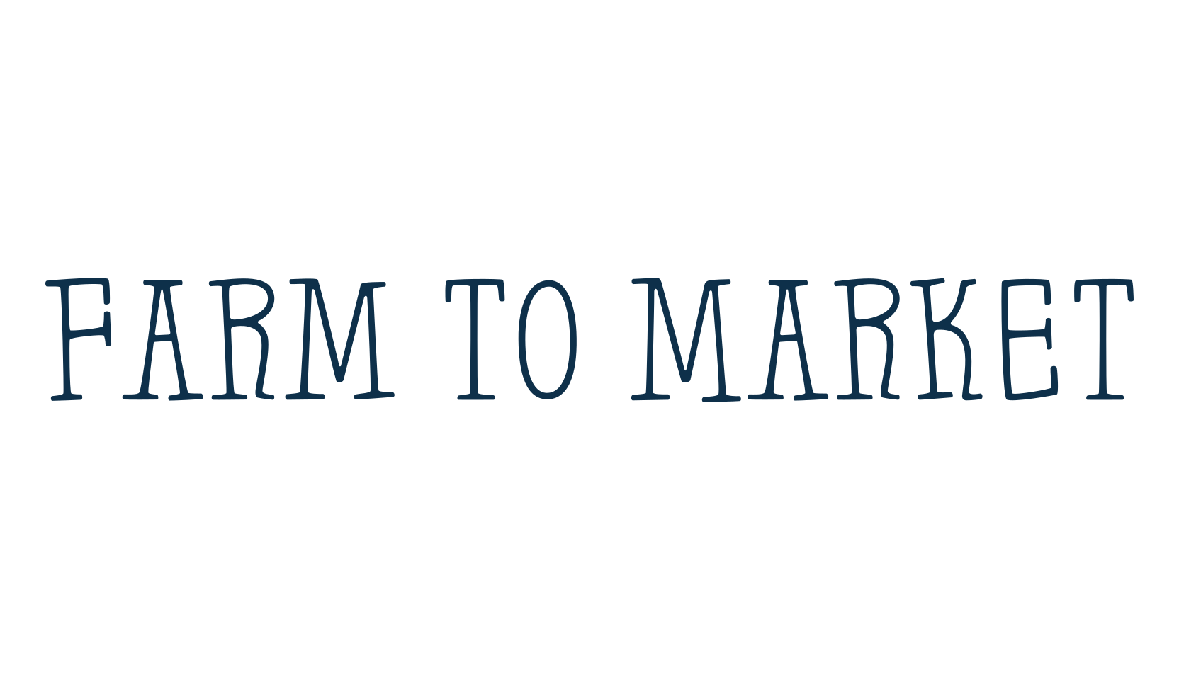 Farm to Market, various font preview
