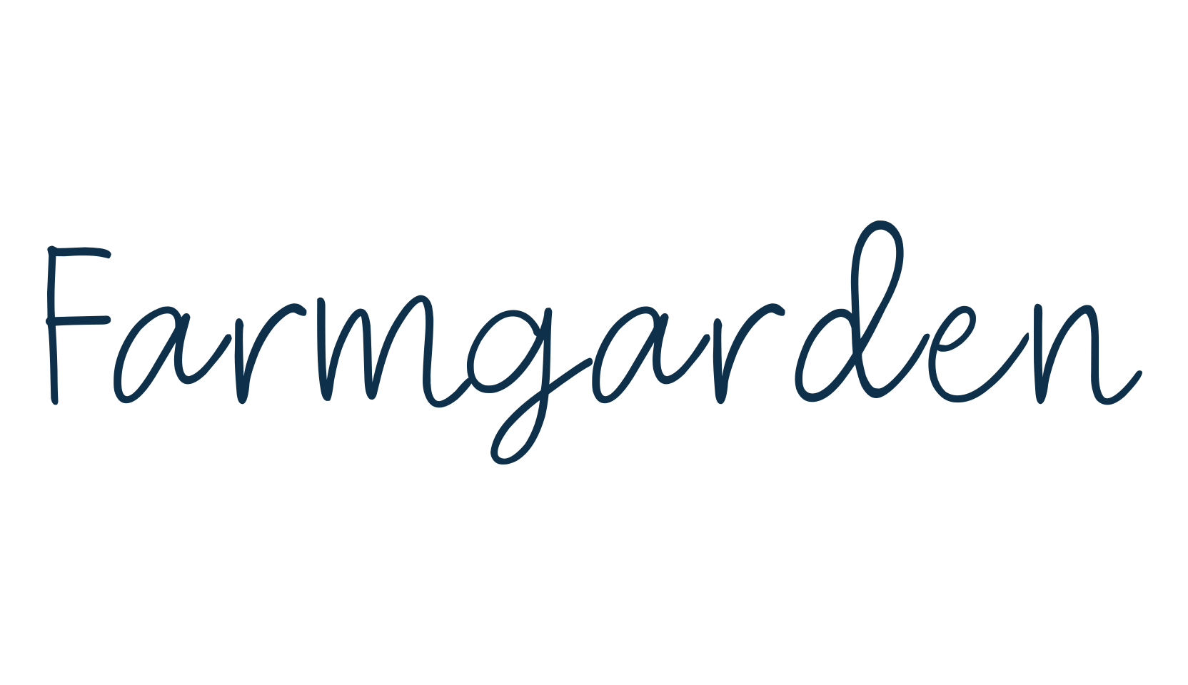 Farmgarden, handwriting font preview