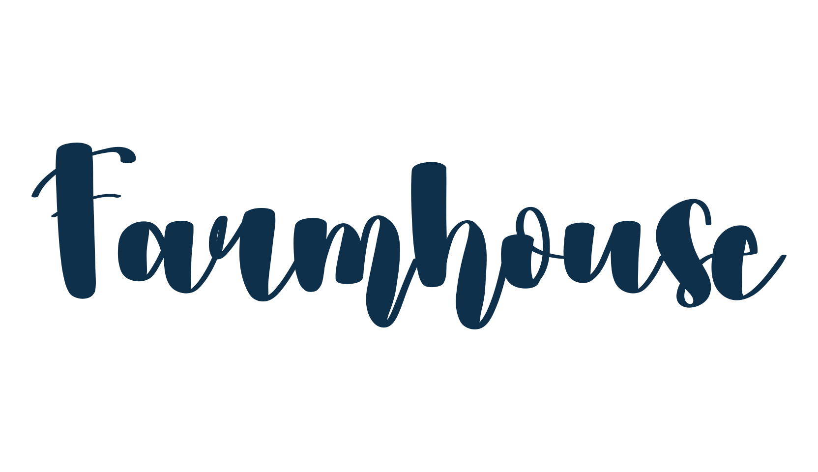 Farmhouse (farmhouse-11), various font preview