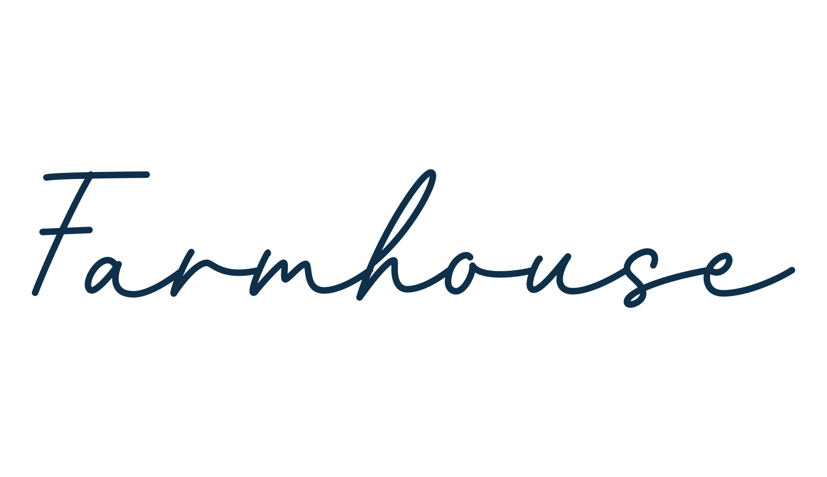 Farmhouse (farmhouse-13), handwriting font preview