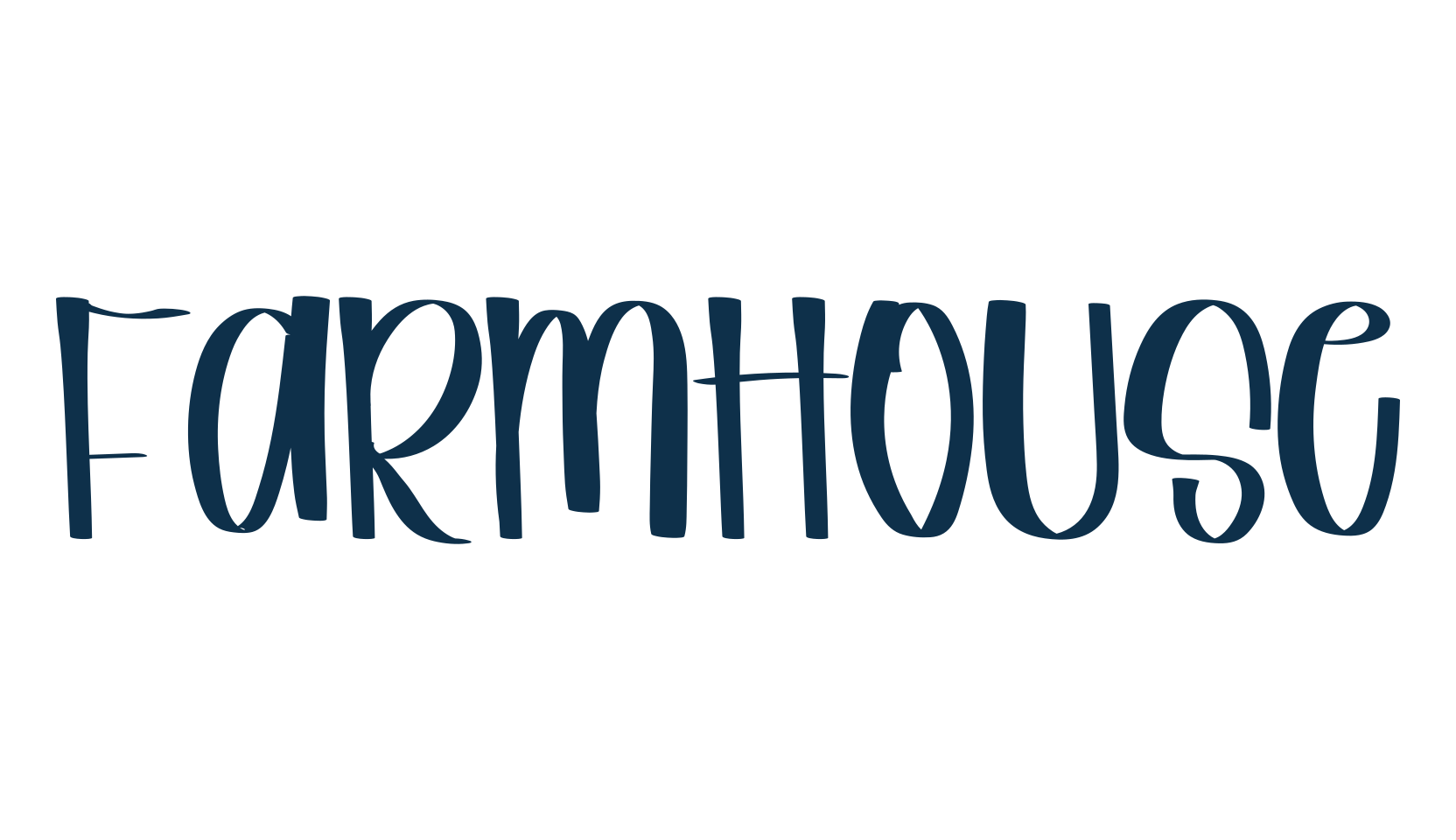 Farmhouse (farmhouse-14), fancy various decorative script calligraphy font preview