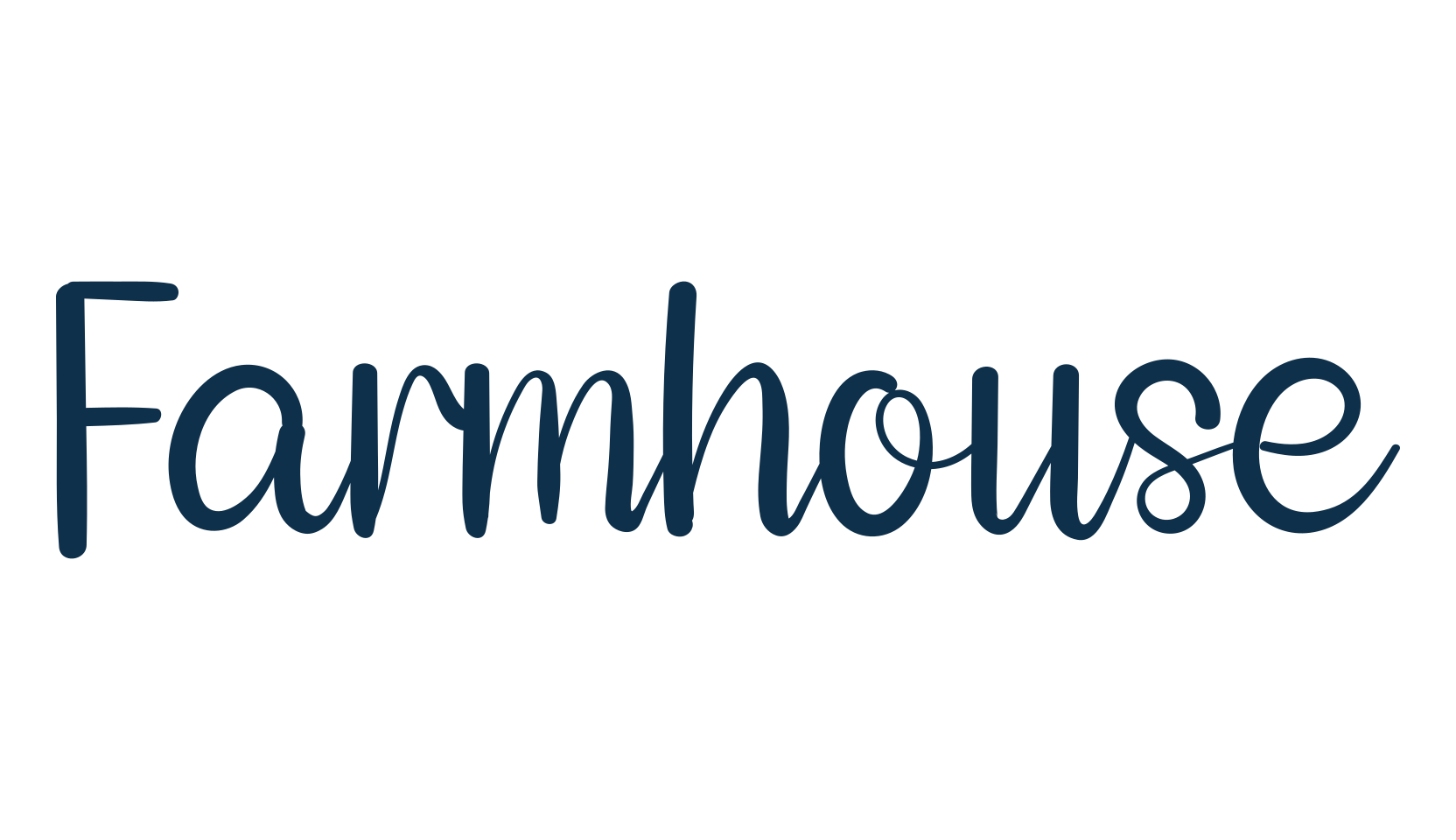 Farmhouse (farmhouse-4), various font preview