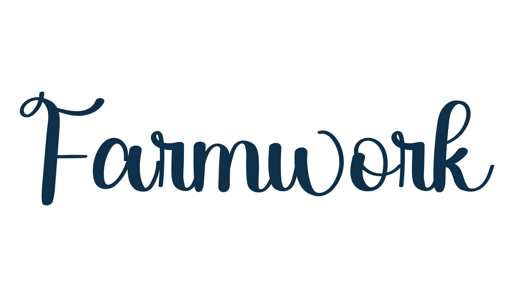 Farmwork, fancy decorative font preview