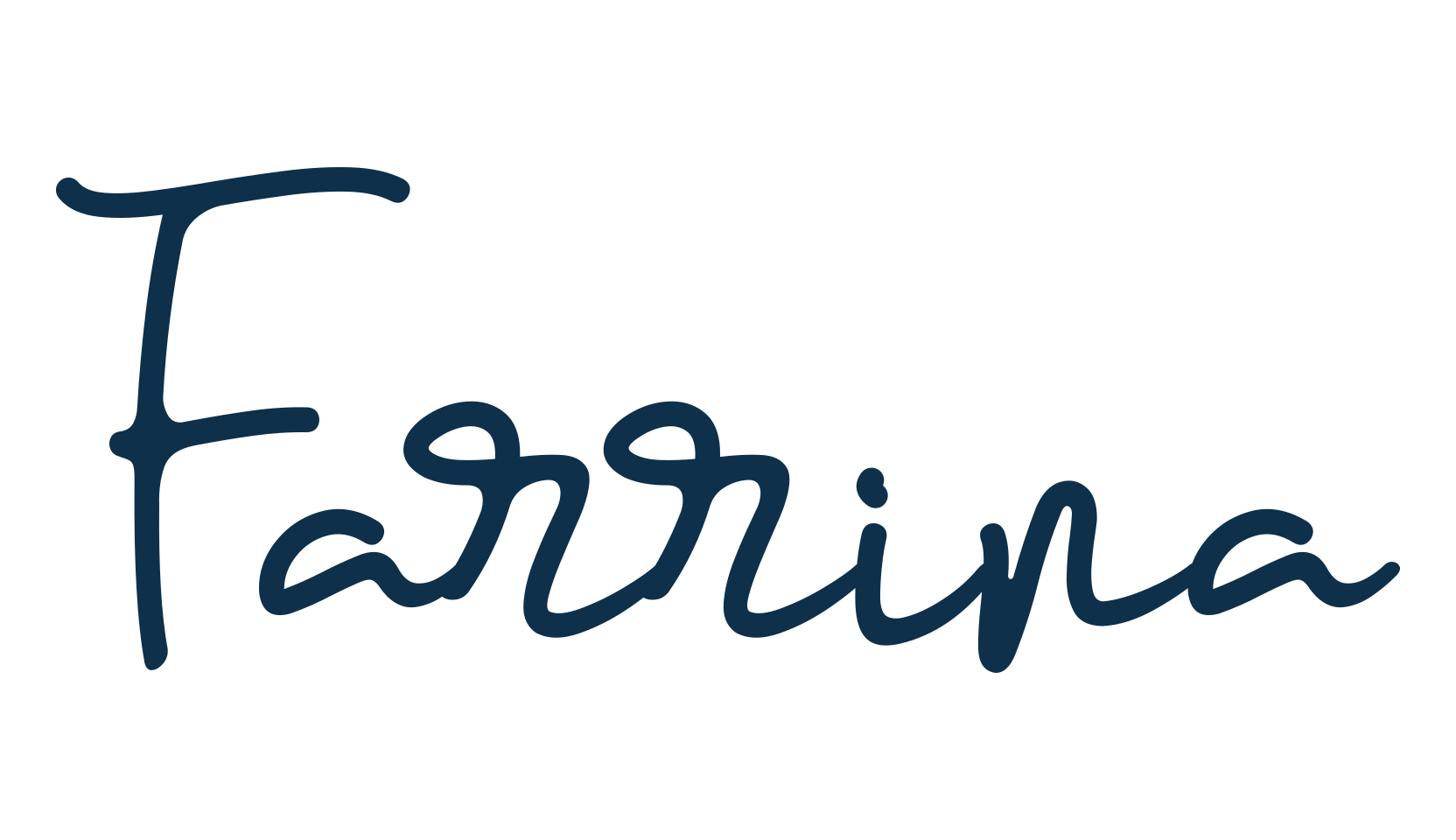 Farrina, script handwritten fancy decorative calligraphy font preview