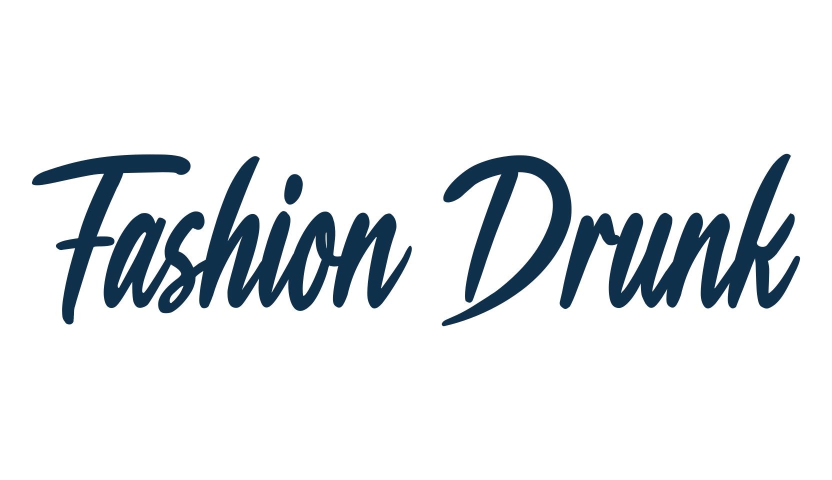 Fashion Drunk, various font preview