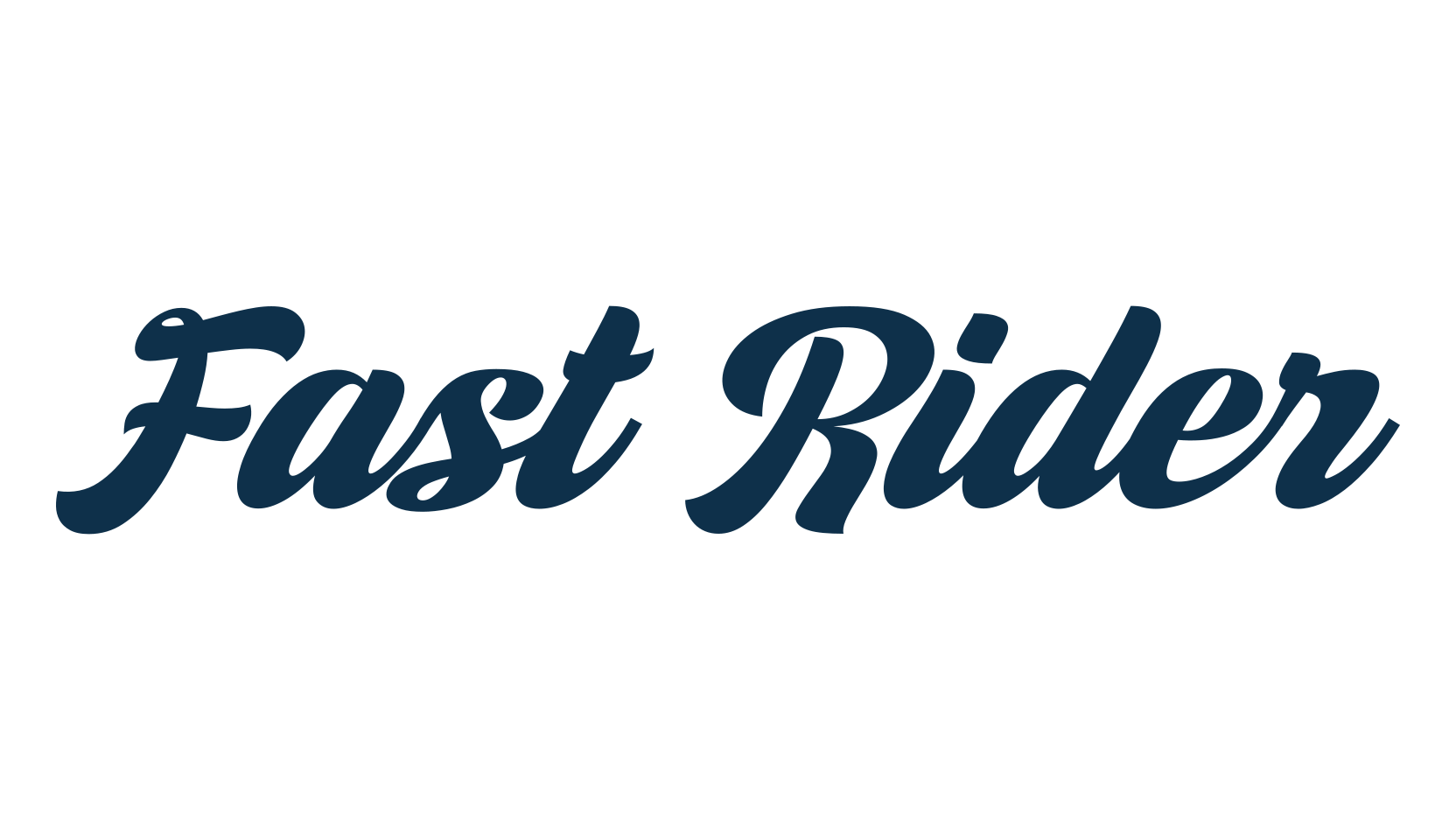 Fast Rider, fancy old school decorative script calligraphy font preview