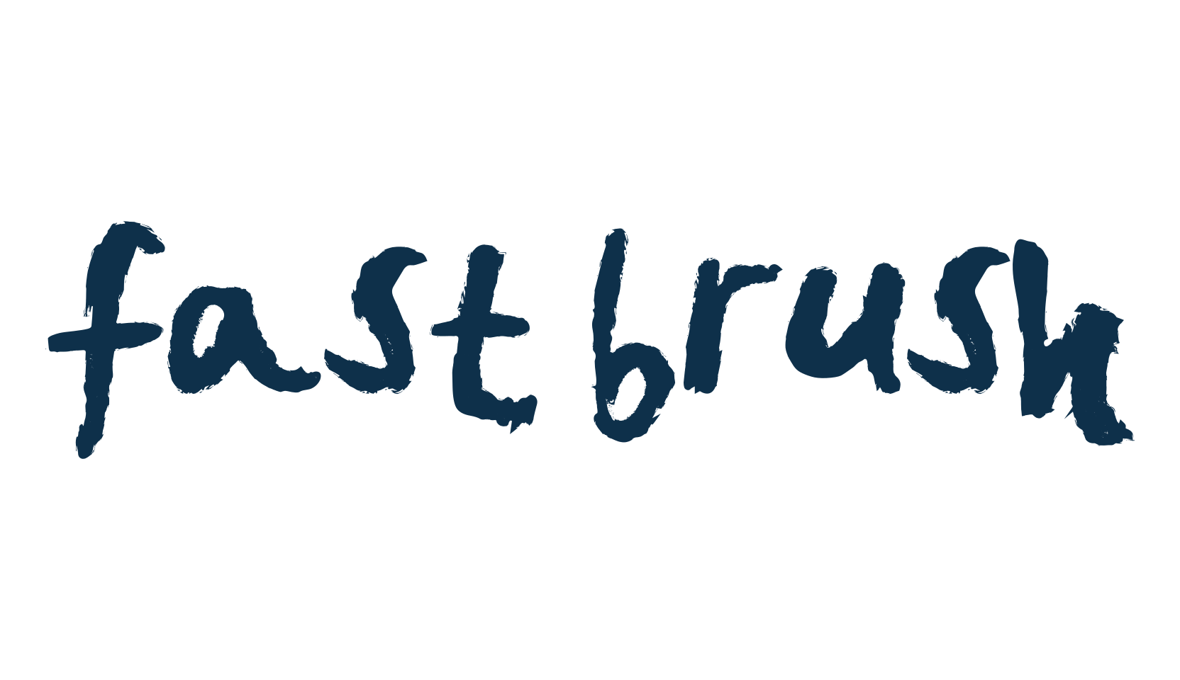 Fast Brush, script brush fancy decorative calligraphy font preview